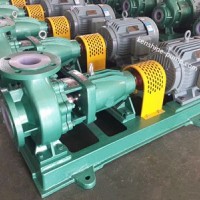 Fluoroplastic chemical pump