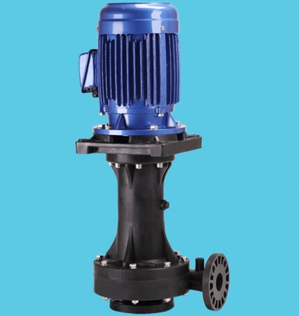 Vertical chemical pump