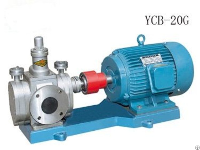 YCB-G gear pump  heat jacket